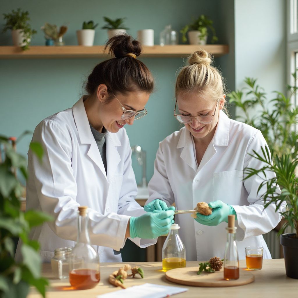 Product development in laboratory