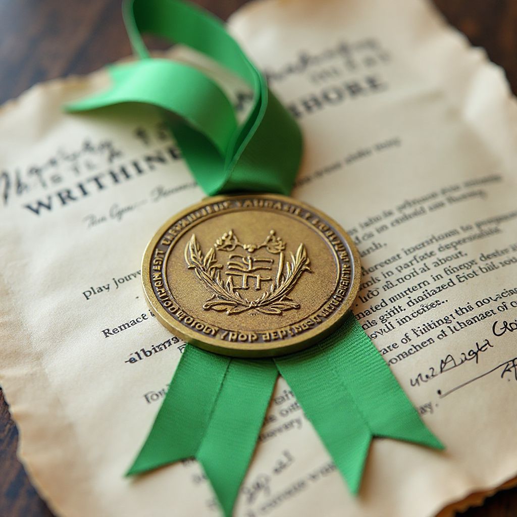 Ethical Consumer Award medal