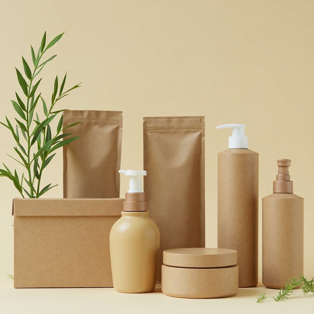 Eco-friendly biodegradable packaging for beauty products